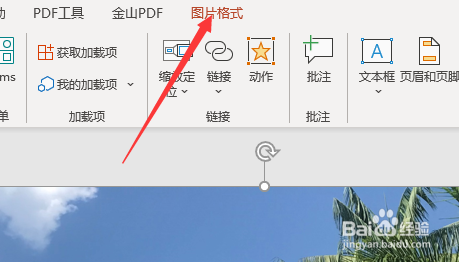 如何将powerpoint中插入的图片变得朦胧?