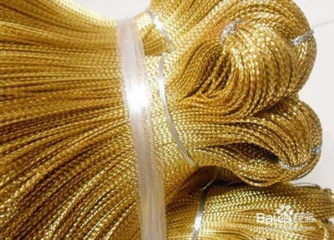 金银丝、压纹金葱、绣花线、人造丝和胶丝的区别