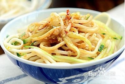 自制芝麻酱凉面的做法