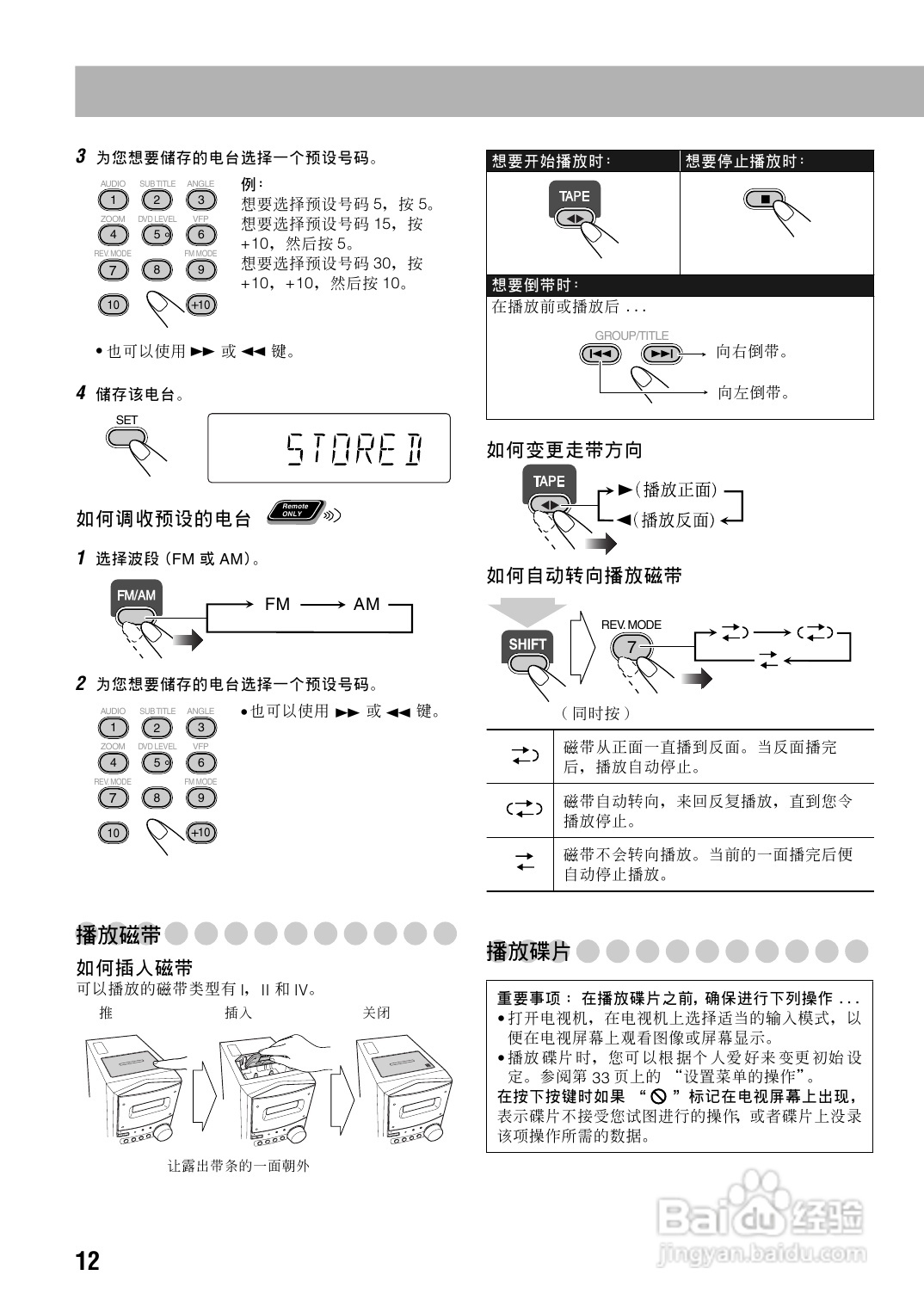 胜利者迷你音响UX-P450型使用说明书:[1]