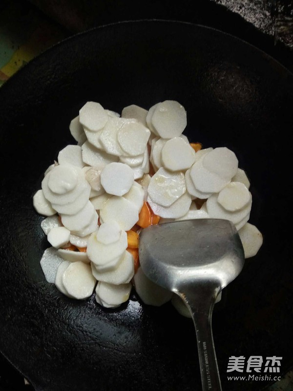 素炒山药的做法