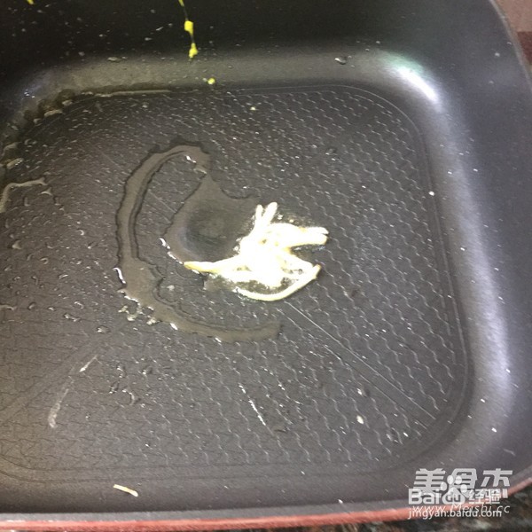 鸡蛋青菜炒面