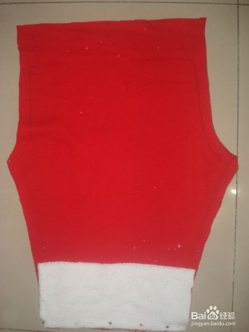 圣诞套装教程：[1]圣诞裤子的做法