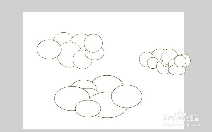 如何快速用Flash绘制云朵