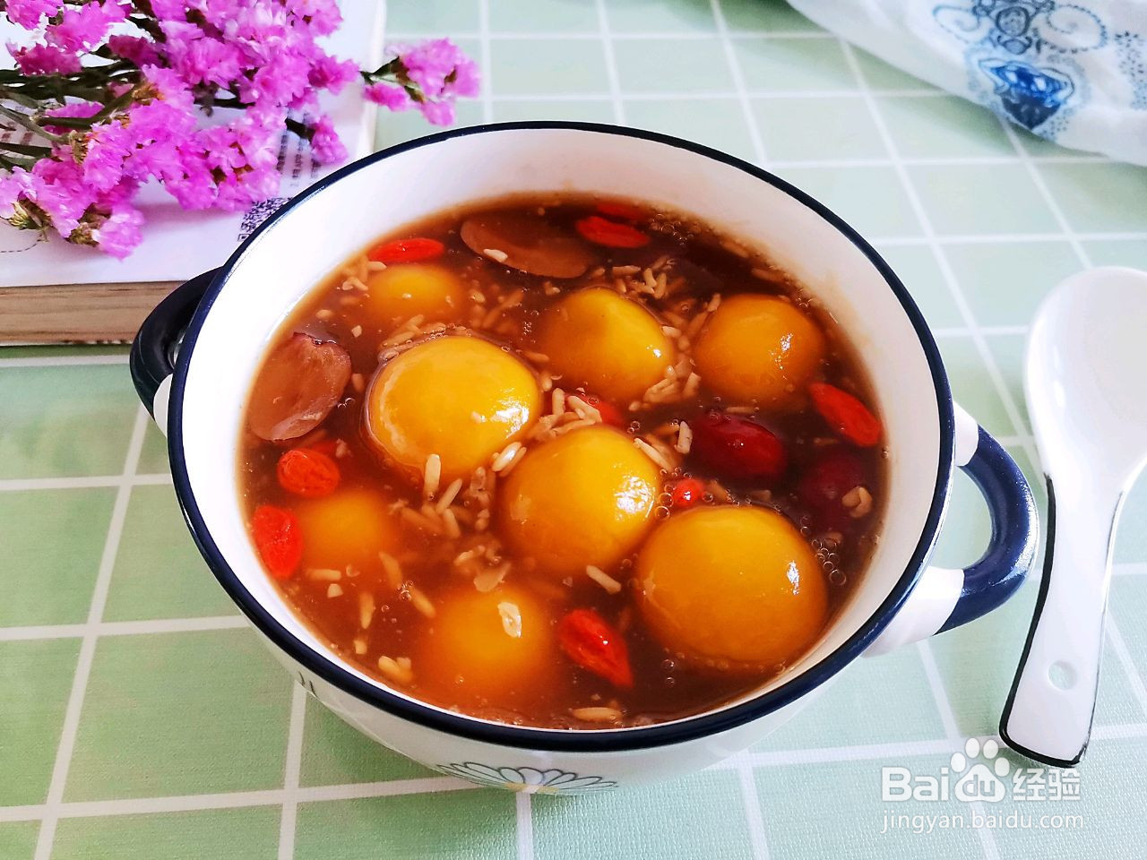 红糖酒酿南瓜汤圆的做法