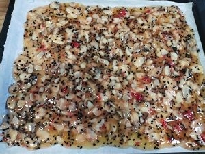 杏仁芝麻焦糖饼的做法