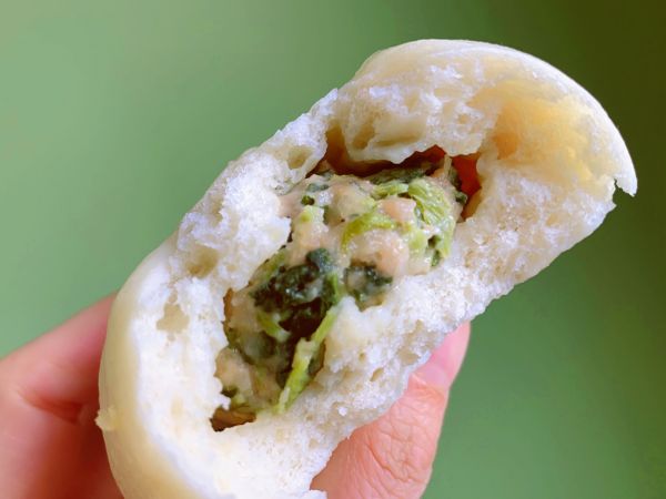 猪肉小白菜大包子