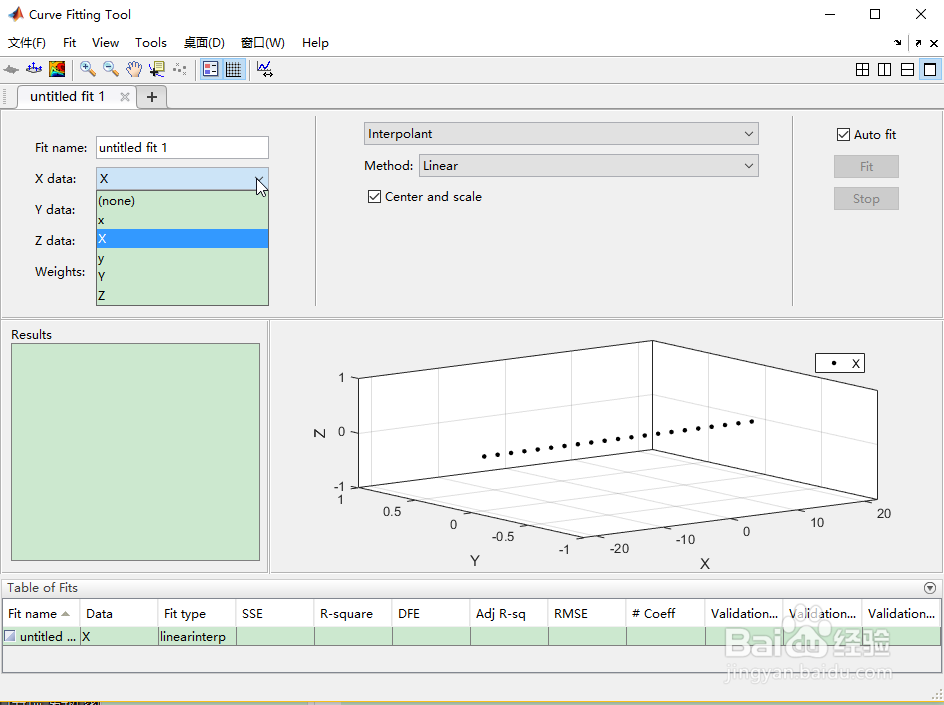 用Matlab曲面拟合工具箱curve fitting曲面拟合