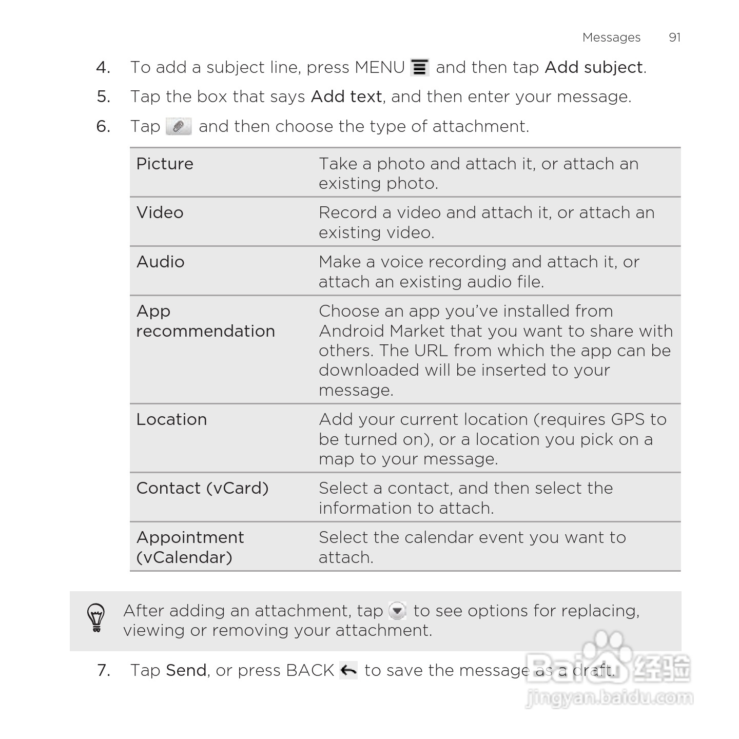 多普达HTC Rezound手机说明书:[10]