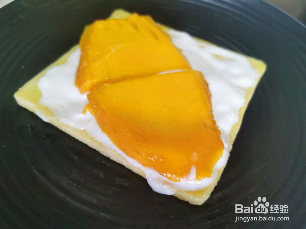 酸奶芒果千层怎么做