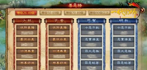 《一代宗师》再添PVP玩法