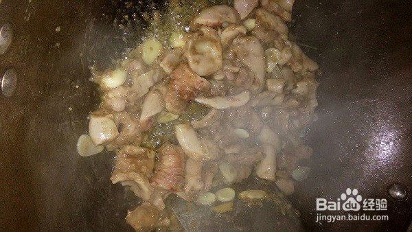 美食——酸豆角炒肥大肠