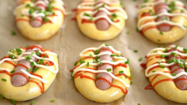 这个肉松肠仔包可太香了