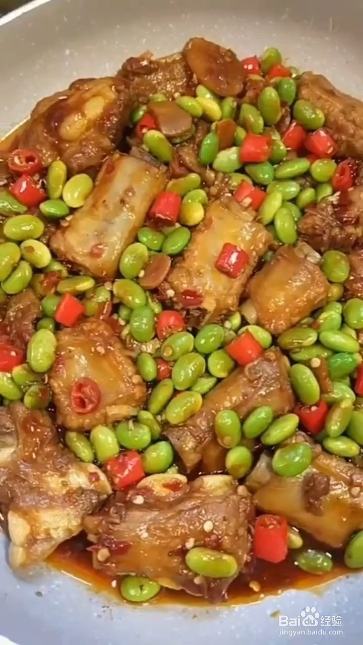 如何制作毛豆烧排骨