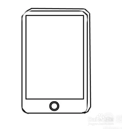 卡通简笔画:智能手机怎么画?