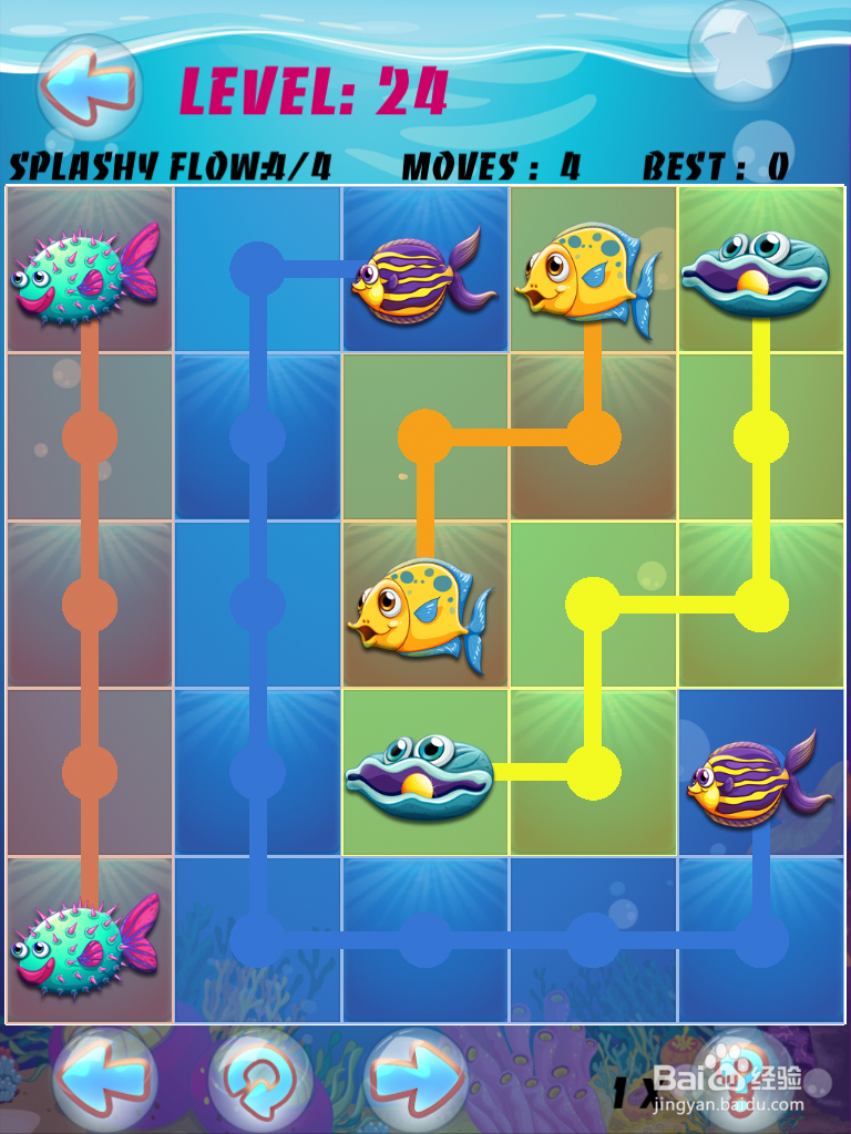 a splashy water safari fish flow游戏攻略1-30