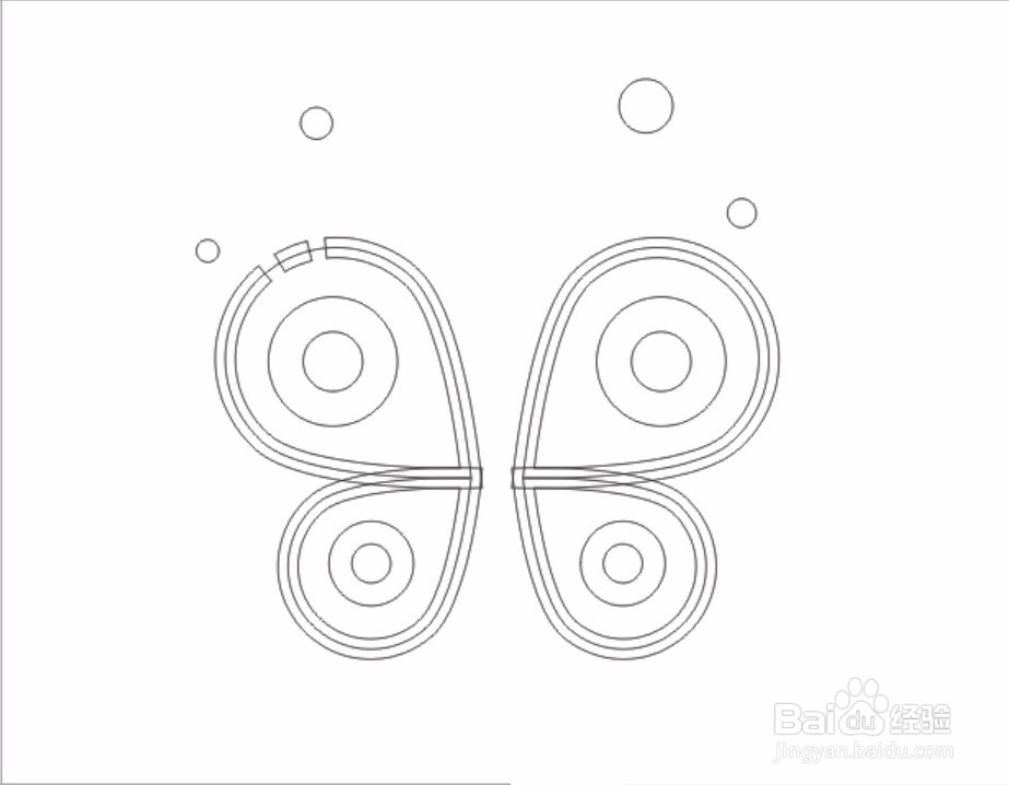 蝴蝶简笔画图片设计