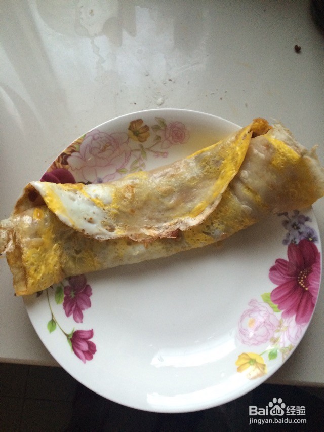培根鸡蛋饼的做法