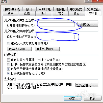 word2003文件加密的方法