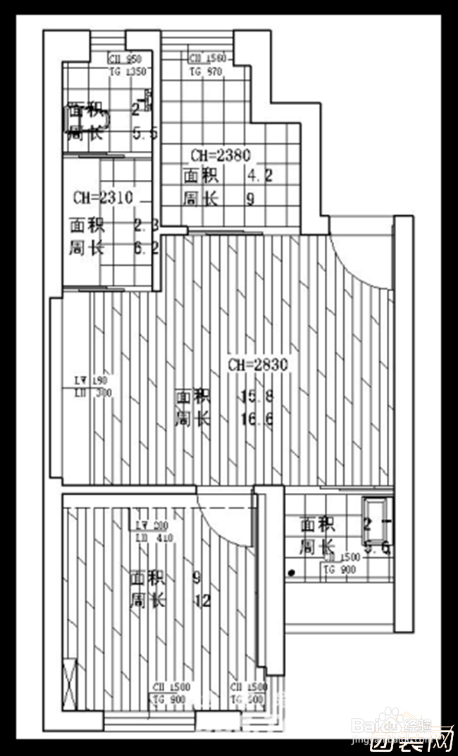 39平米小户型旧房改造步骤