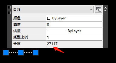cad直线长度怎么设定