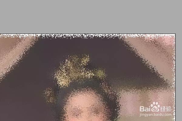 PS练习一百八十九滤镜库喷色描边