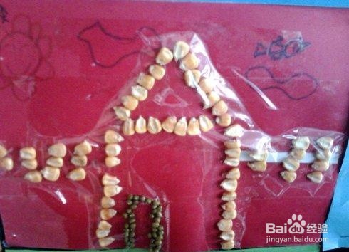 种子怎么制作粘贴画图片