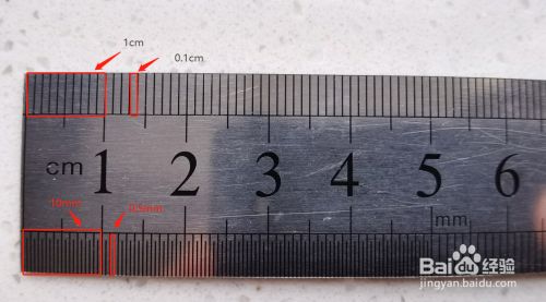 钢尺怎么认识尺寸