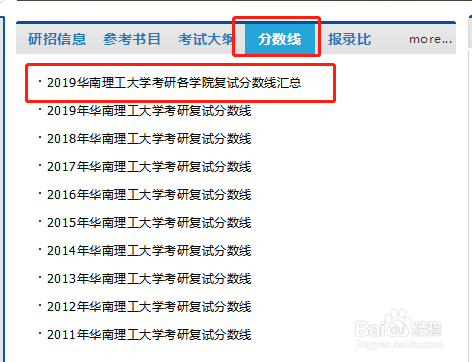 2019年华工计算机科学与工程学院复试分数线