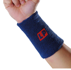 羽毛球护腕怎么带