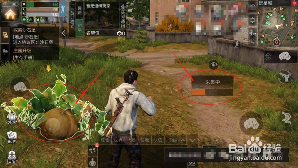 明日之后，如何在远星城采集物品和邮寄