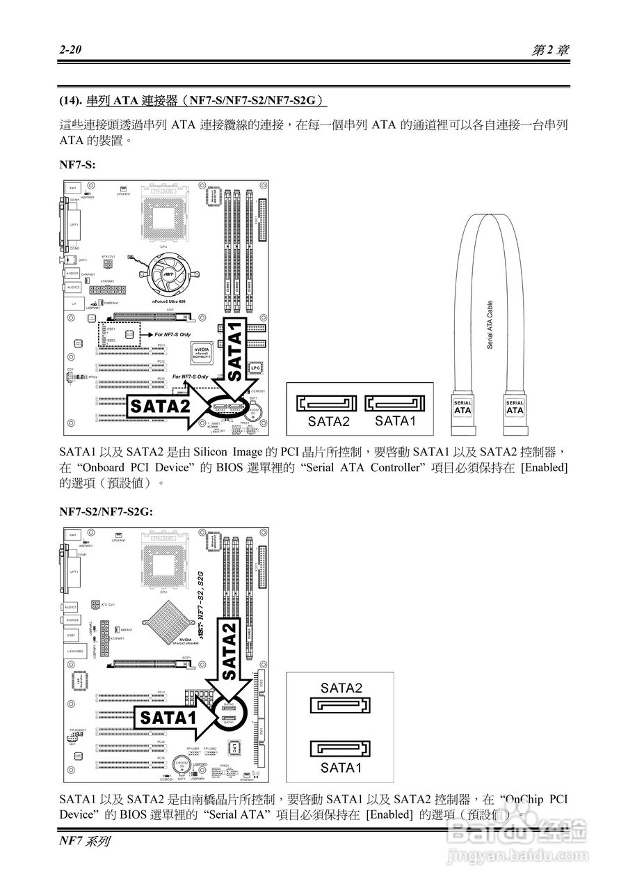 升技NF7系列主板使用手册说明书:[3]