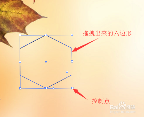 illustrator中绘制多边形和星形