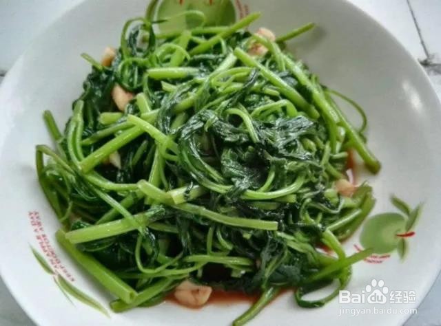 美味素材---炒空心菜