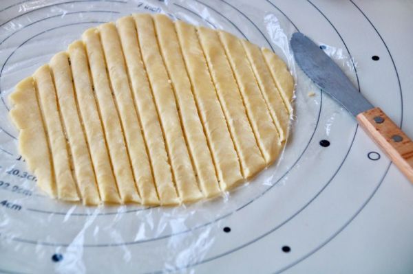 蓝莓菠萝水果派