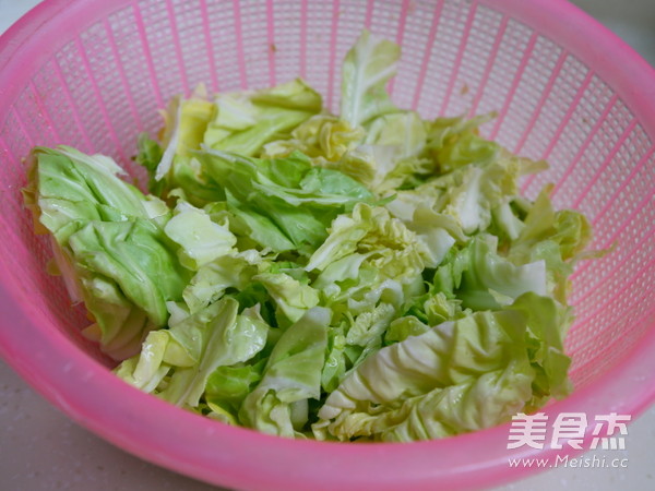 高丽菜咸饭的做法