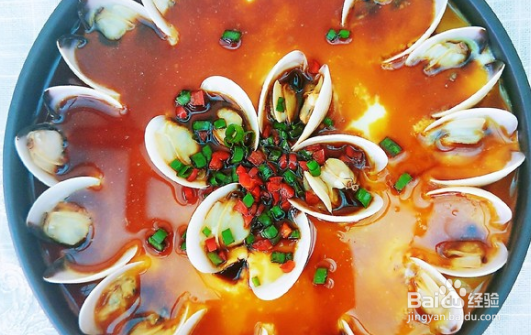 白贝蒸蛋简单做法