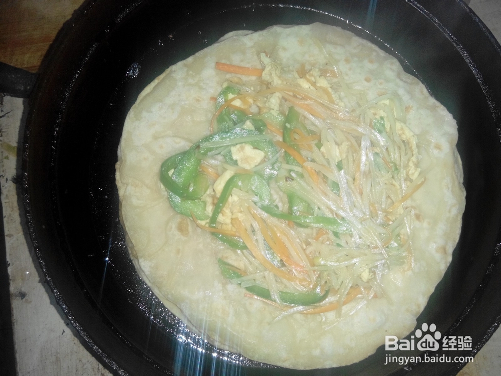 面的新吃法——卷白馍的做法