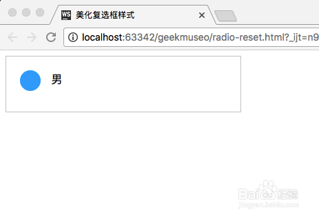 如何使用CSS美化单选框