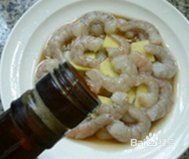 虾仁蒸目鱼蛋