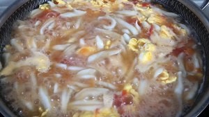 食补养生西红柿鸡蛋面疙瘩的做法
