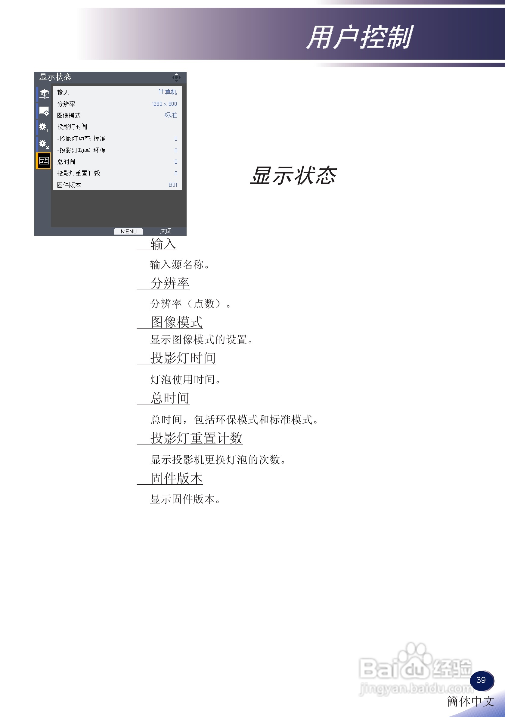 理光PJ S2130投影机说明书:[4]