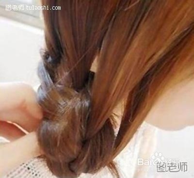 分享韩式夏日小清新盘发