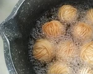 怎么做金丝蛋球