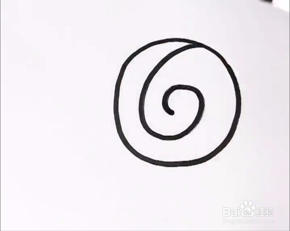 小蜗牛怎么简笔画 简笔画小蜗牛教学