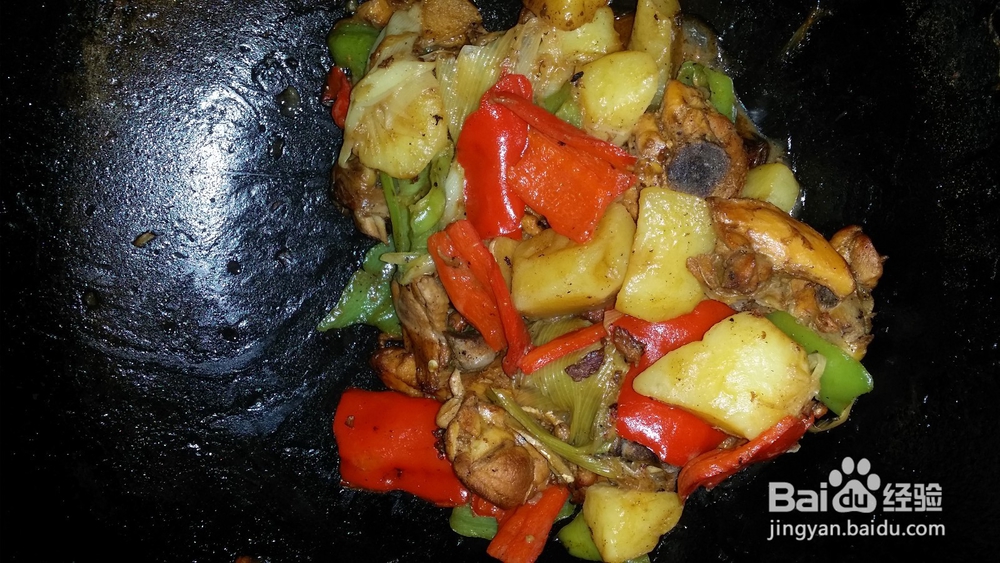 鸡腿炖土豆做法