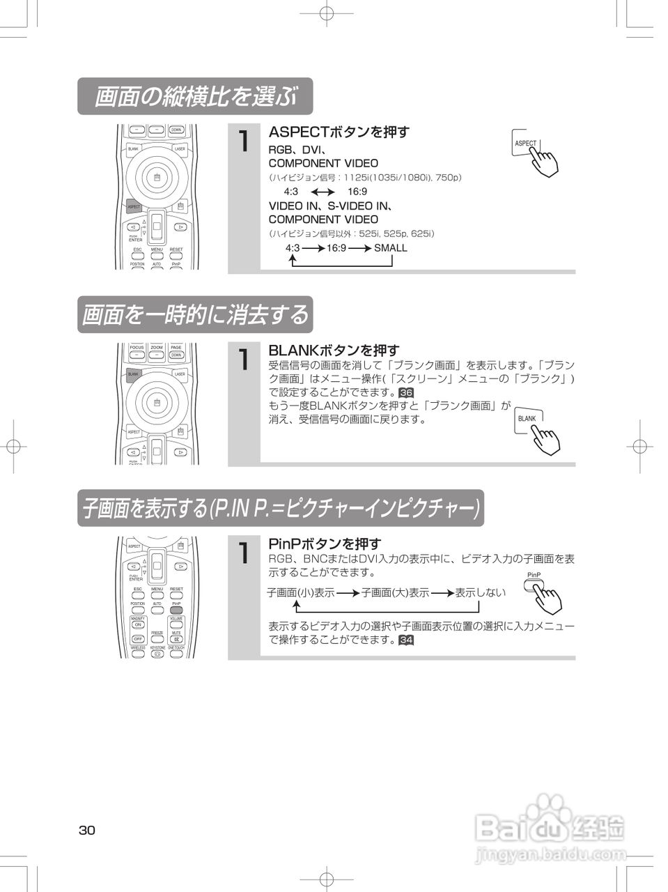 FUJITSU PJ-X3500投影机说明书:[3]