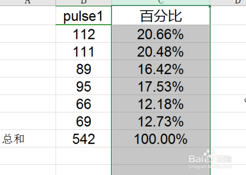 excel如何進行計算百分比