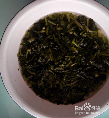 如何制作拌雪里蕻