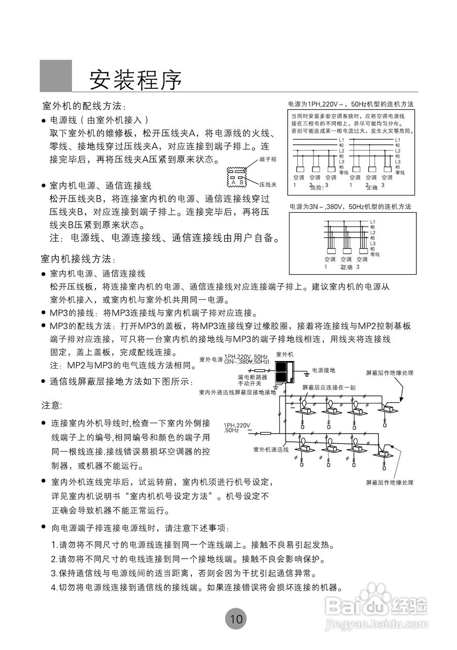 海尔商用空调KF(R)-80W(BP)使用安装说明书:[2]